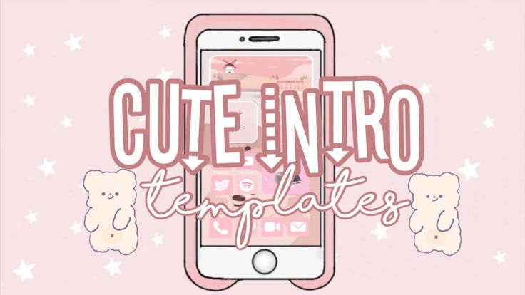 10 Cute Intro Templates No Text I Free To Use Youtube