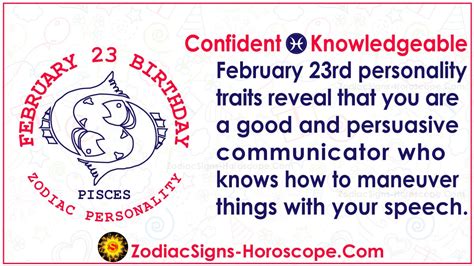 10+ Feb 23 Zodiac Traits To Know Yourself