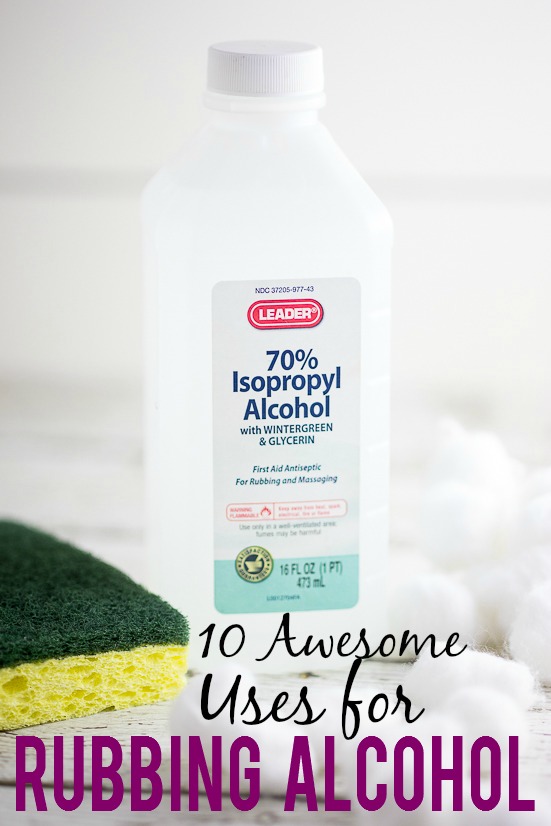 10 Great Uses For Rubbing Alcohol The Gracious Wife