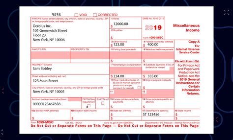 1099 Misc Form