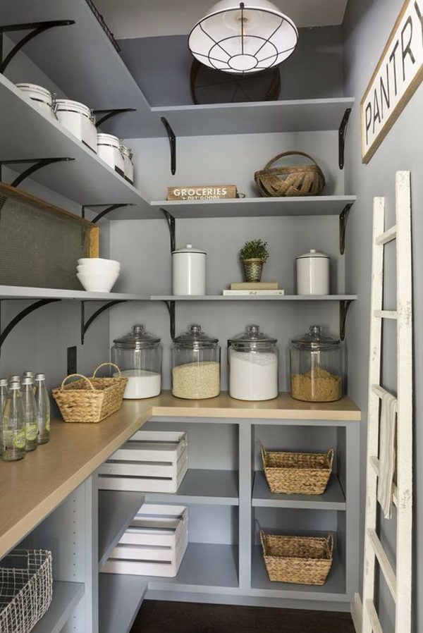 20 Incredible Kitchen Pantry Design Ideas To Optimize Your Small Space Pantry Design Kitchen