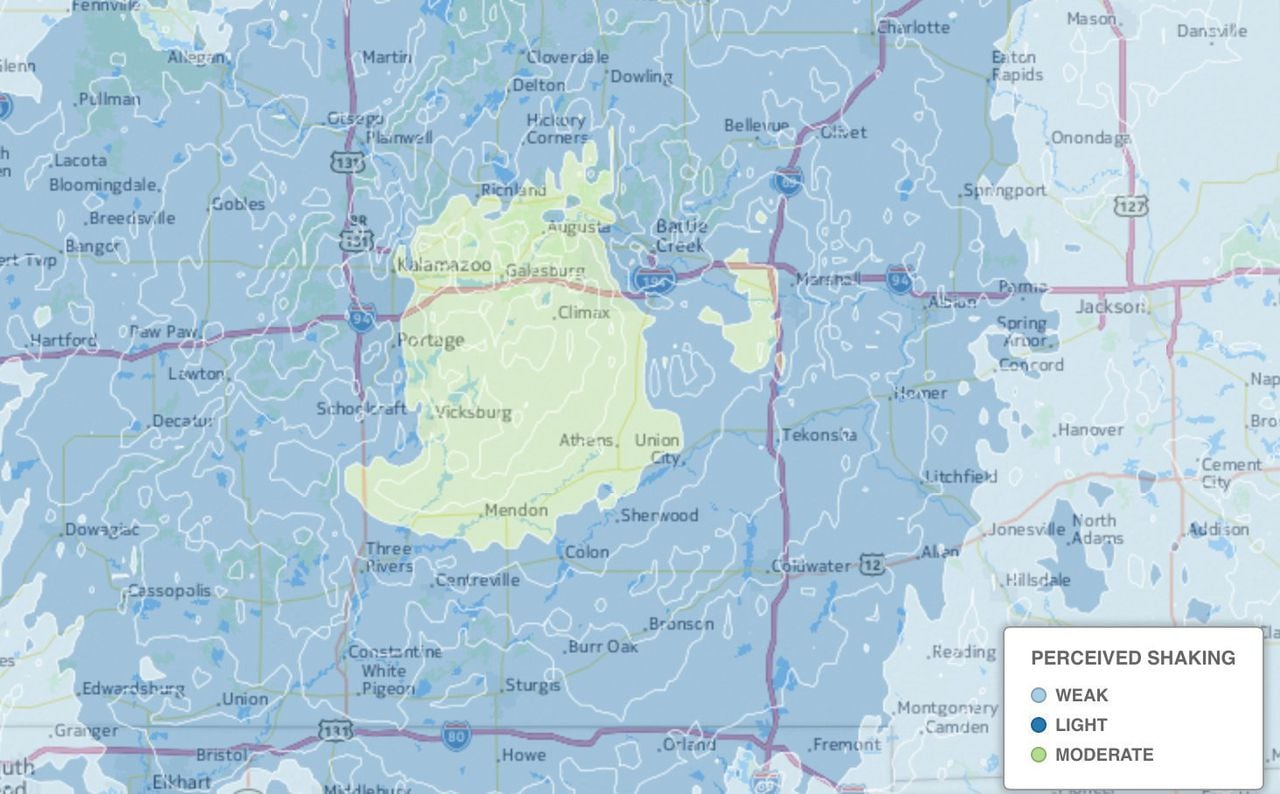 2015 Michigan Earthquake By The Numbers Mlive Com