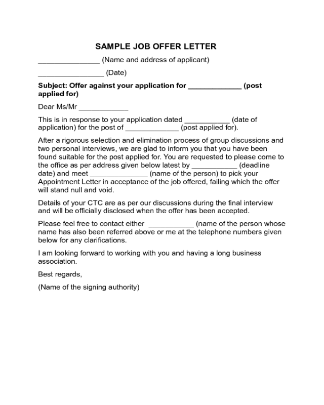 2025 Professional Letter Format Fillable Printable Pdf Forms