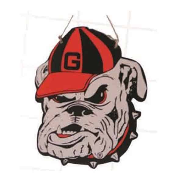 7 Georgia Bulldog Mascot Sign Georgia Bulldogs Sign