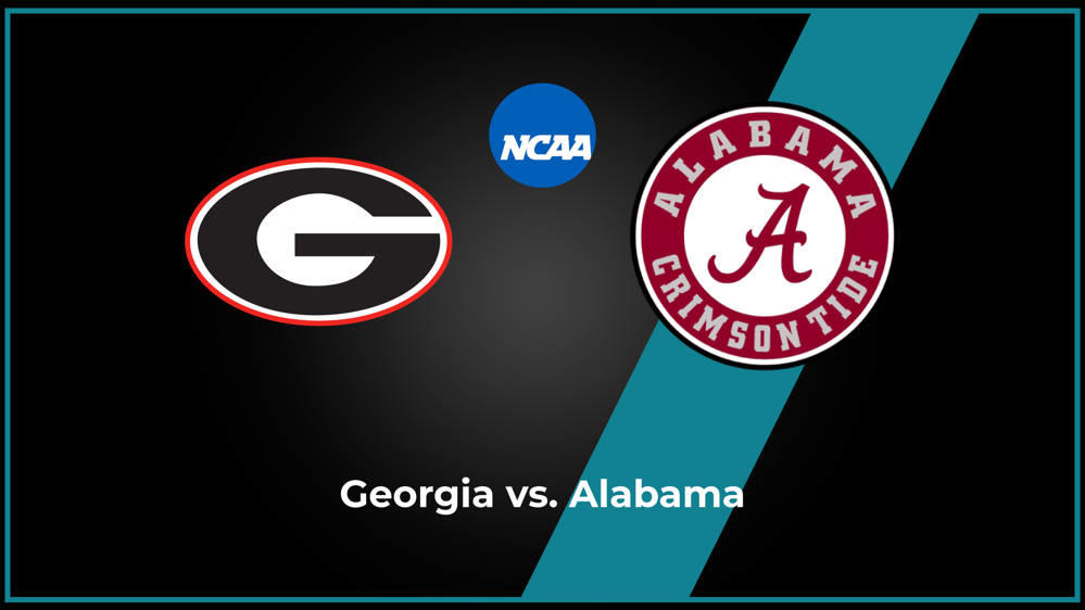 Alabama And Georgia Game