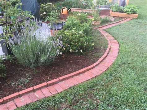 All About Brick Garden Edging Brick Garden Brick Garden Edging