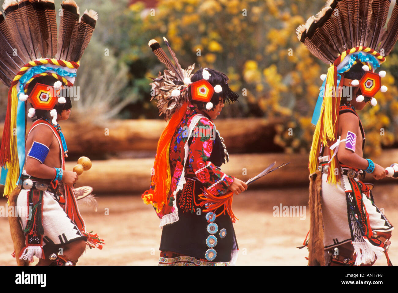 American Indian Zuni Pueblo Indian Turkey Dance Gallup Inter Tribal