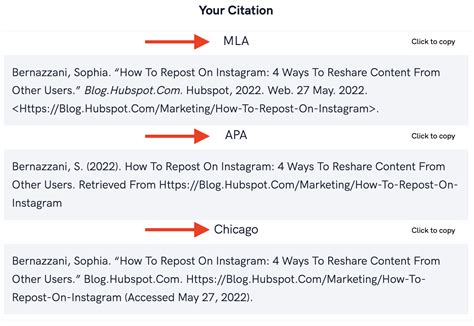 Apa Citations Generator