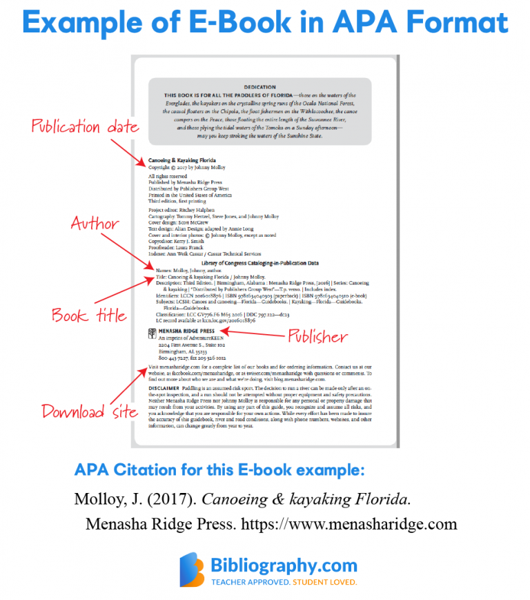 Apa Style Book Citation