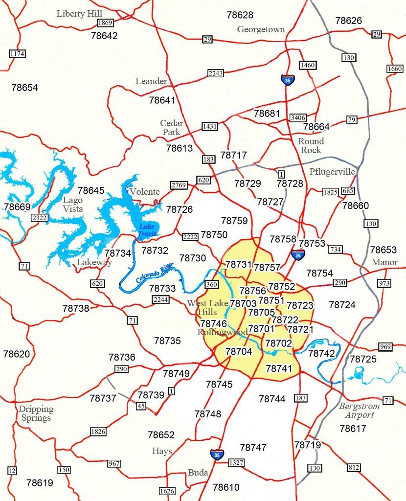 Austin Texas Zip Codes: Navigate Neighborhoods Easily