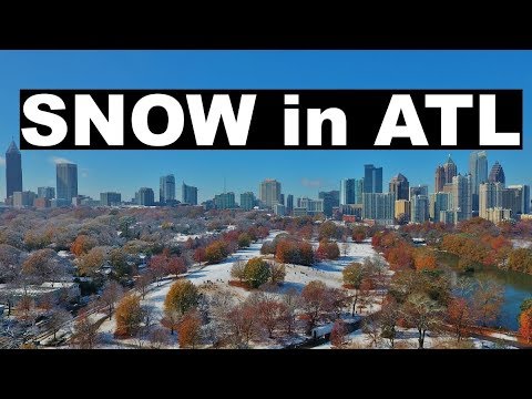 Beautiful Atlanta Snow Day Youtube