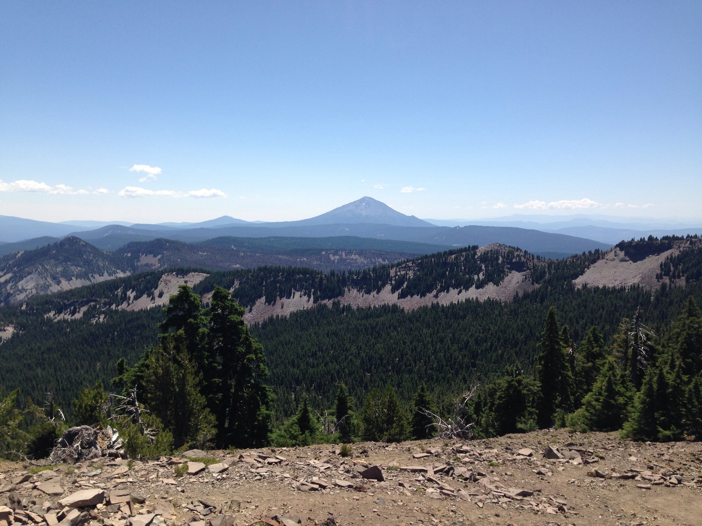 Bolan Lake With Snow Rogue River Siskiyou National Forest Oregon Forest Service Photo By J