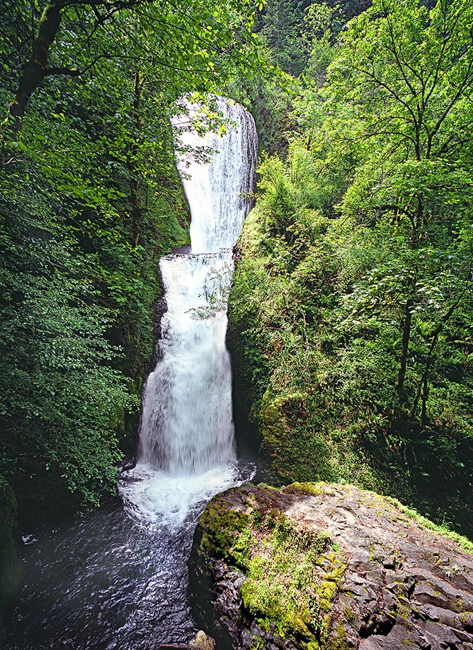 Bridal Veil Falls Columbia Gorge Oregon By Michael Brandt Beautiful Waterfalls Oregon