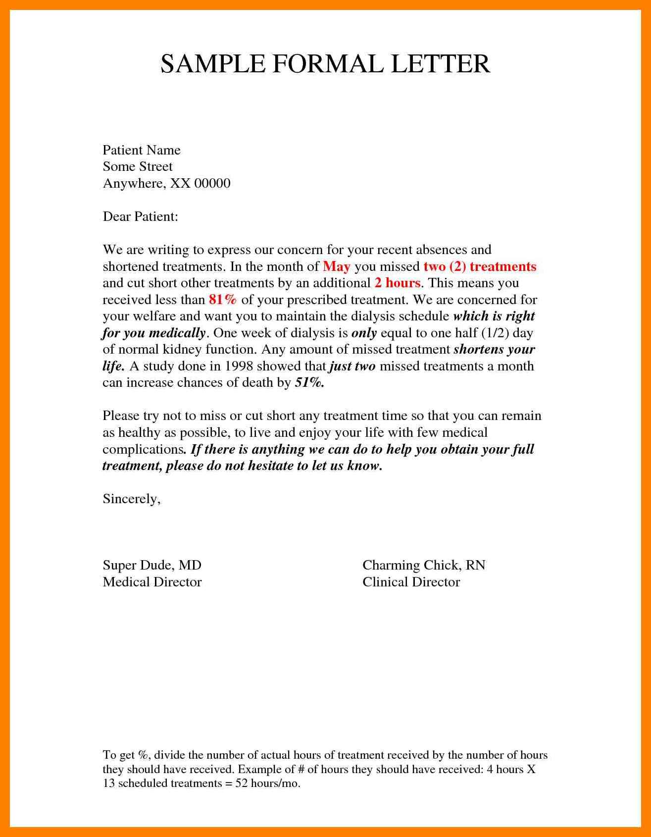 Business Formal Letter 8 Examples Format Tips Pdf