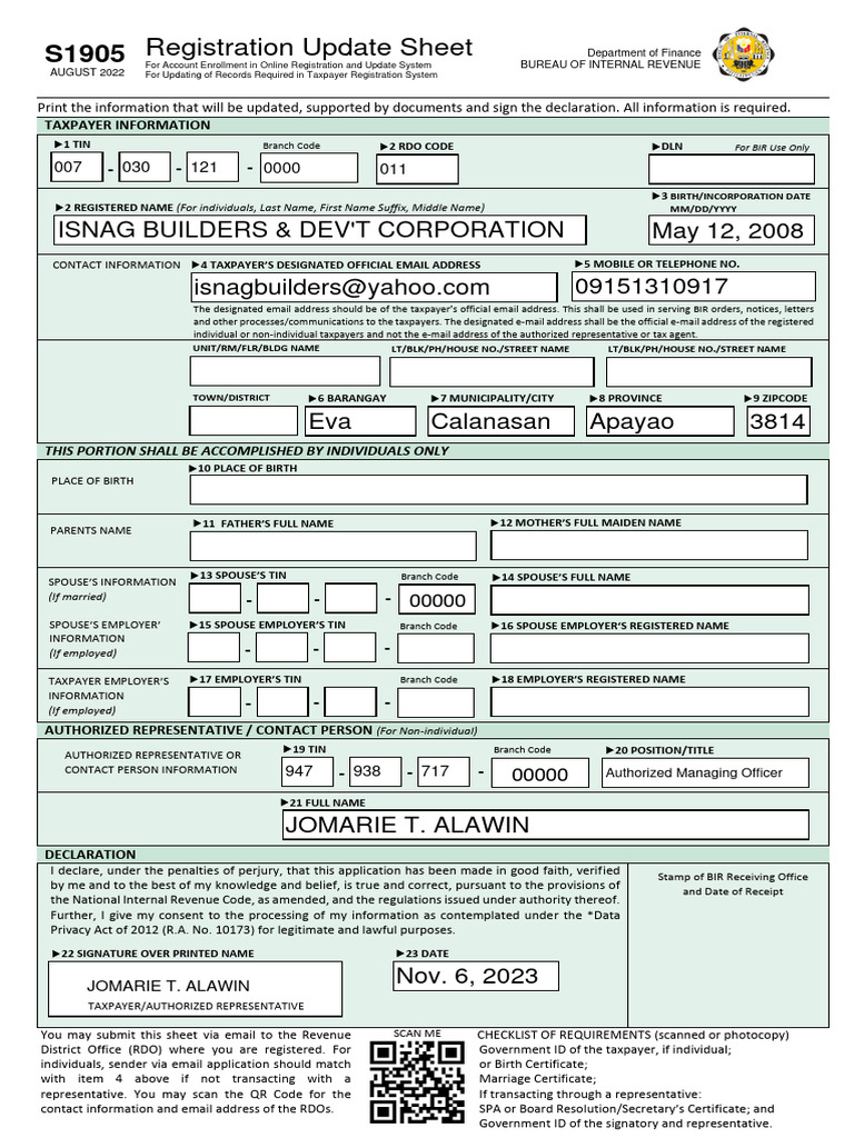 Car Registration Update Made Easy