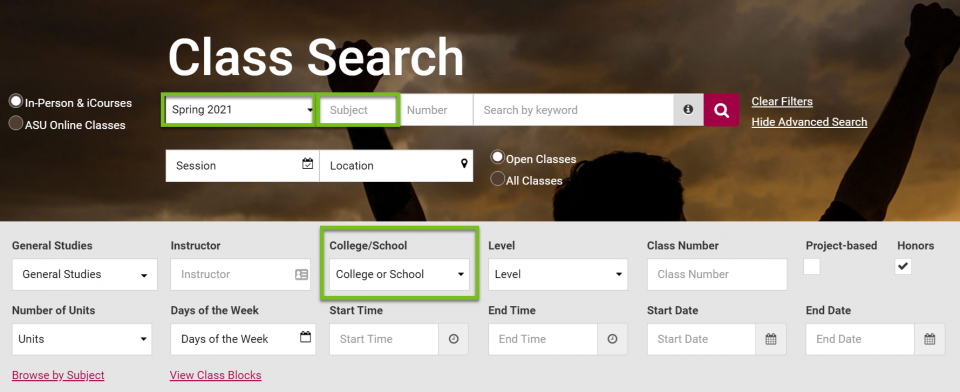 Class Search Asu: Find Courses Easily