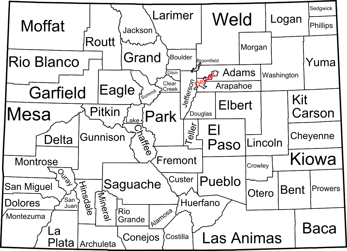 Colorado Map Guide: Explore 64 Counties