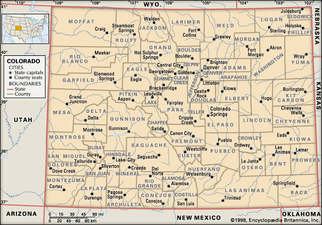 Colorado Map Guide: Explore Counties