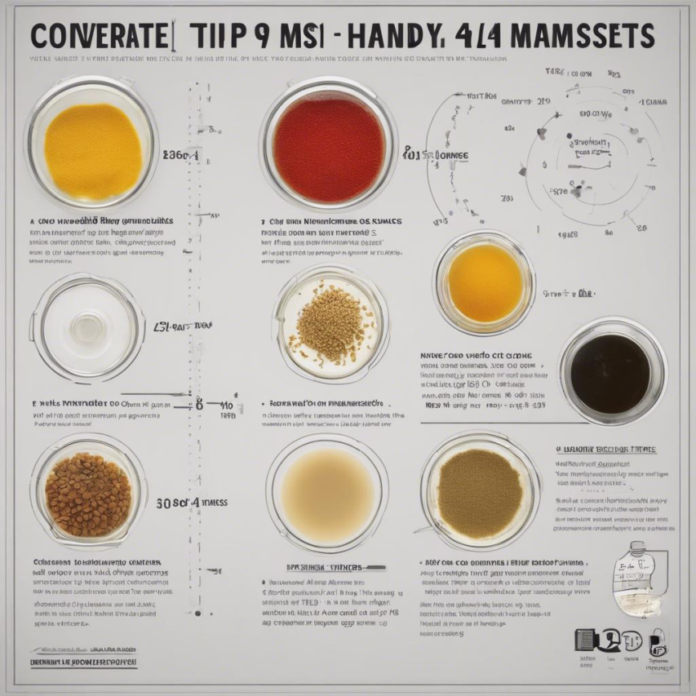 Converting Ounces To Cups A Handy Cheat Sheet For Us Measurements