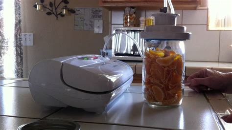 Demonstrating How To Use The Jar Attachment For A Vacuum Sealer Youtube