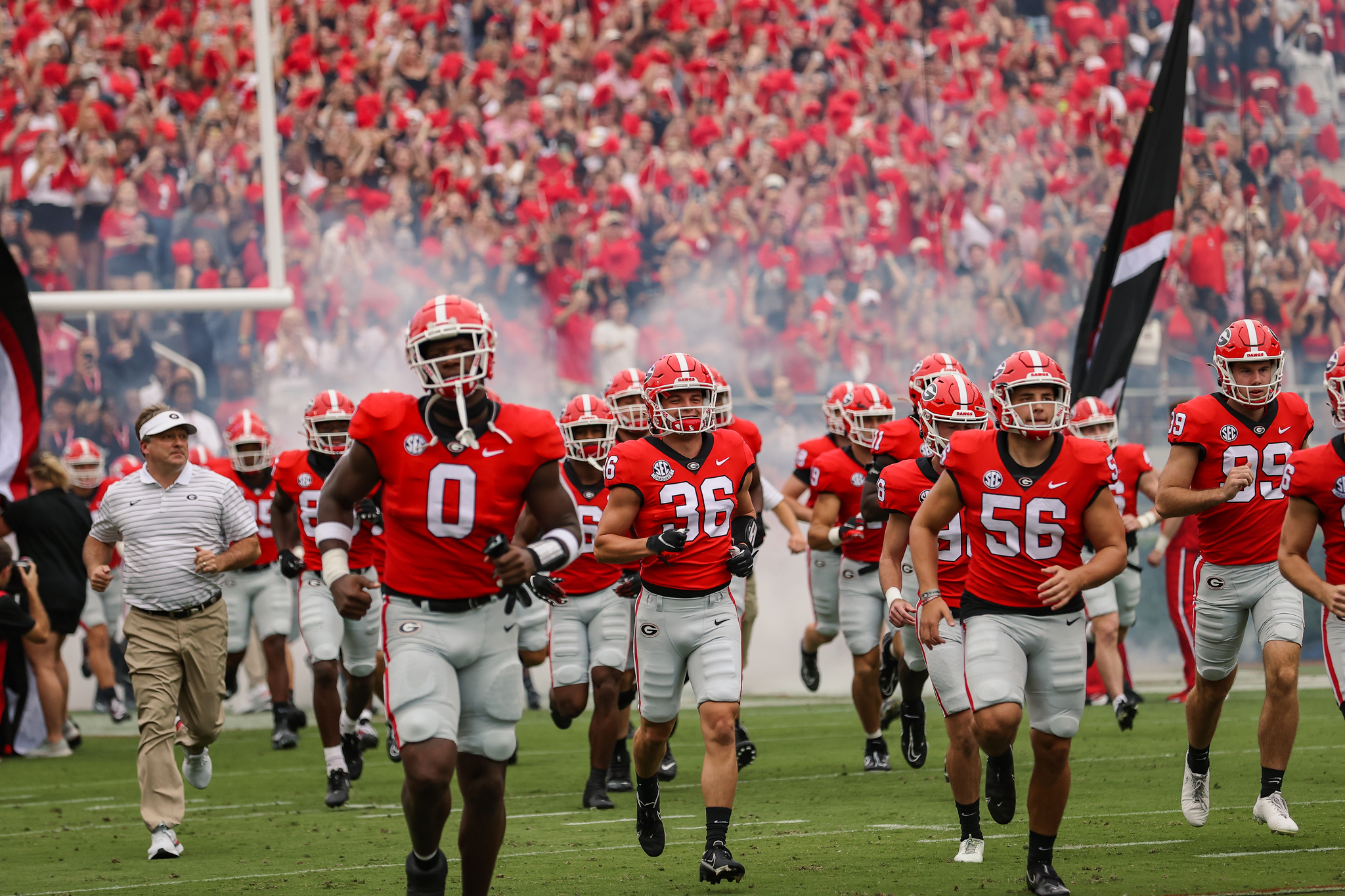 Did Georgia Play Football Today