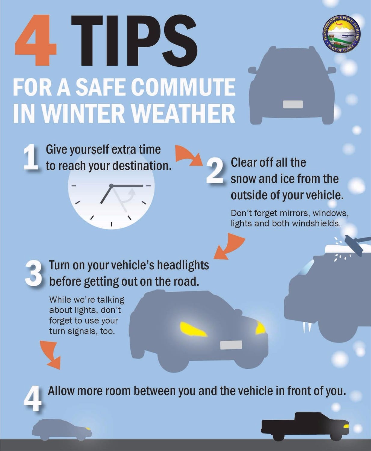 Dot Offers Winter Driving Tips The Cordova Times