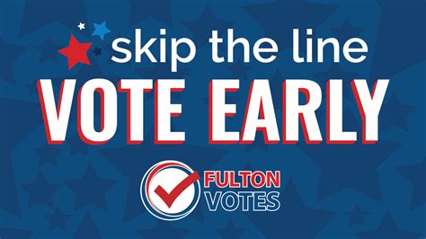 Early Voting And Fulton Mobile Voting Units Hit The Streets