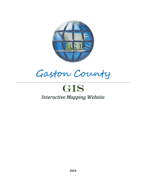 Fillable Online User Documentation Gaston County Gis Information Fax