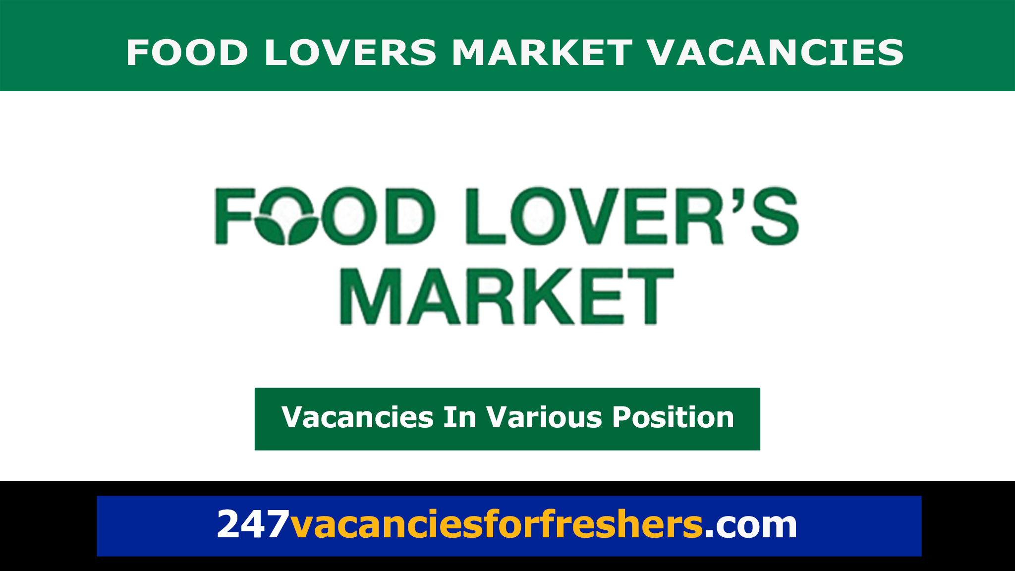 Food Science Vacancies