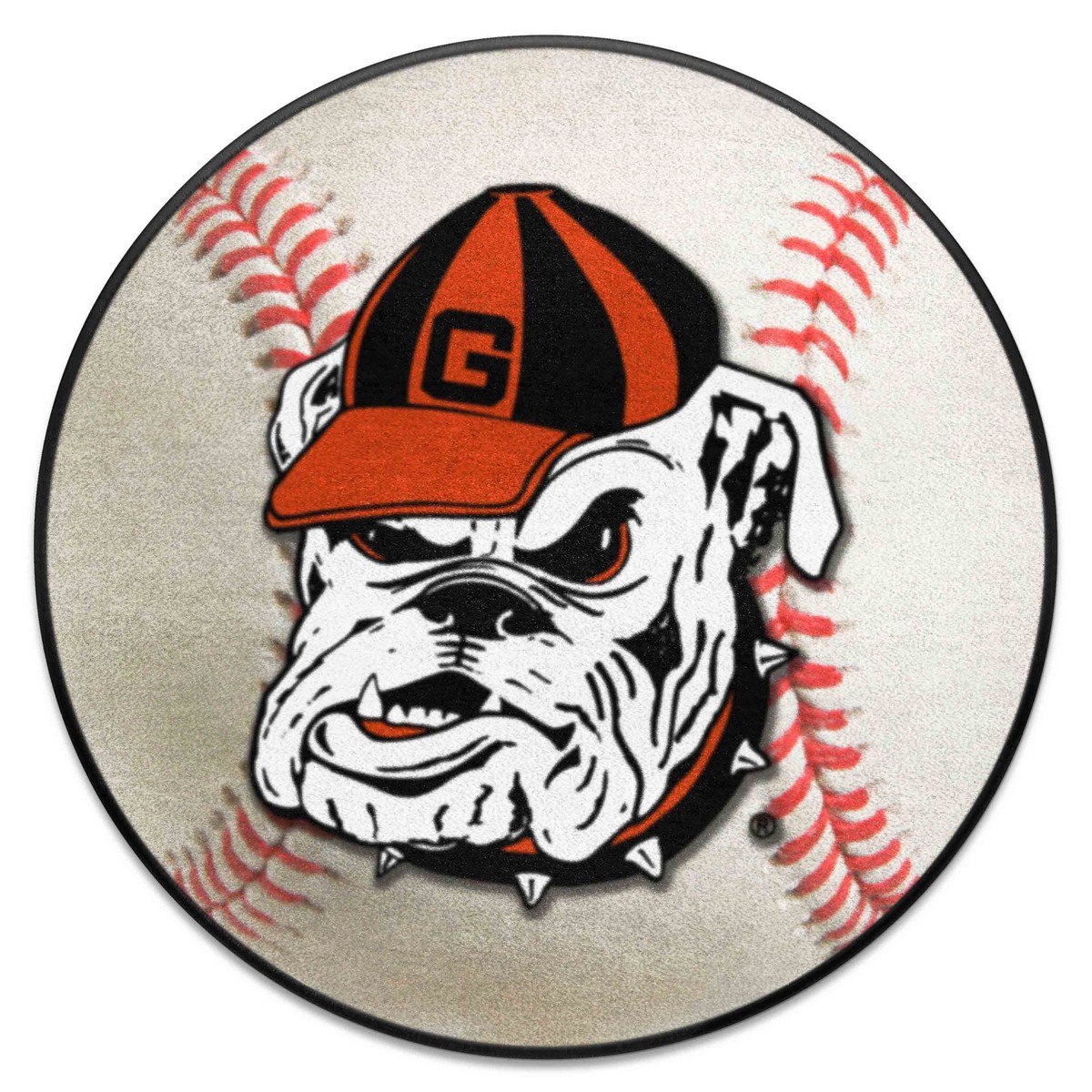 Georgia Bulldogs Baseball Rug College