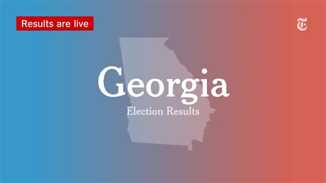 Georgia Primary Runoff Election Results 2022 The New York Times