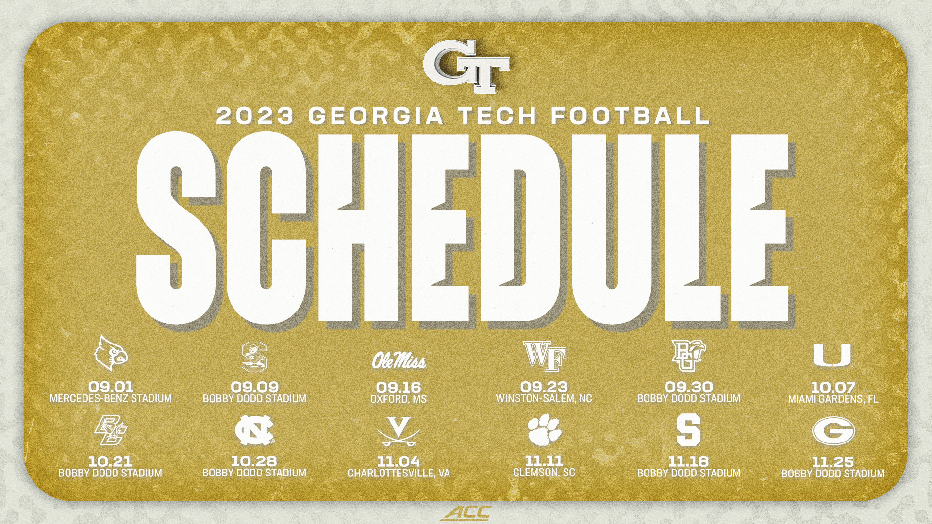 Georgia Tech Football Schedule 2024