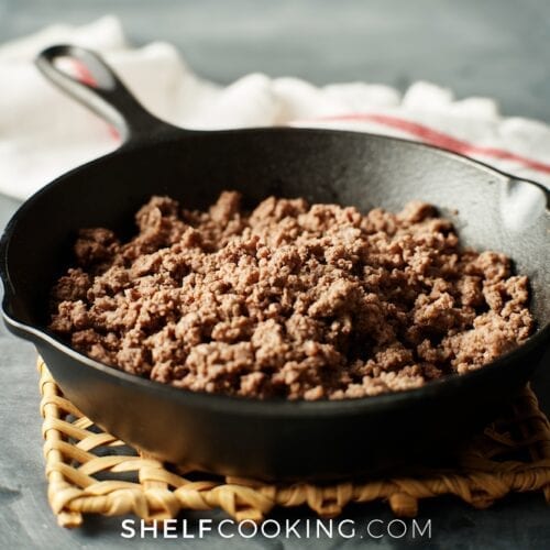 How To Cook Ground Beef The Easy Way Shelf Cooking