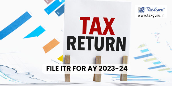 How To File Itr 2 Ay 2023 24 I Income Tax Return Filing Step By Step Guide