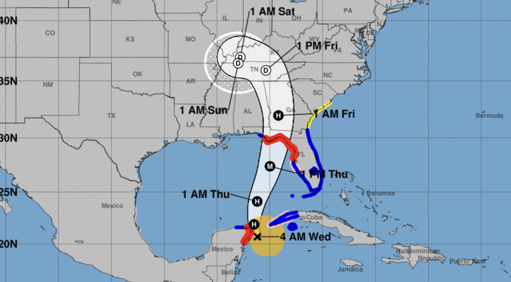 Hurricane Helene Florida Impact Evacuations Tracker