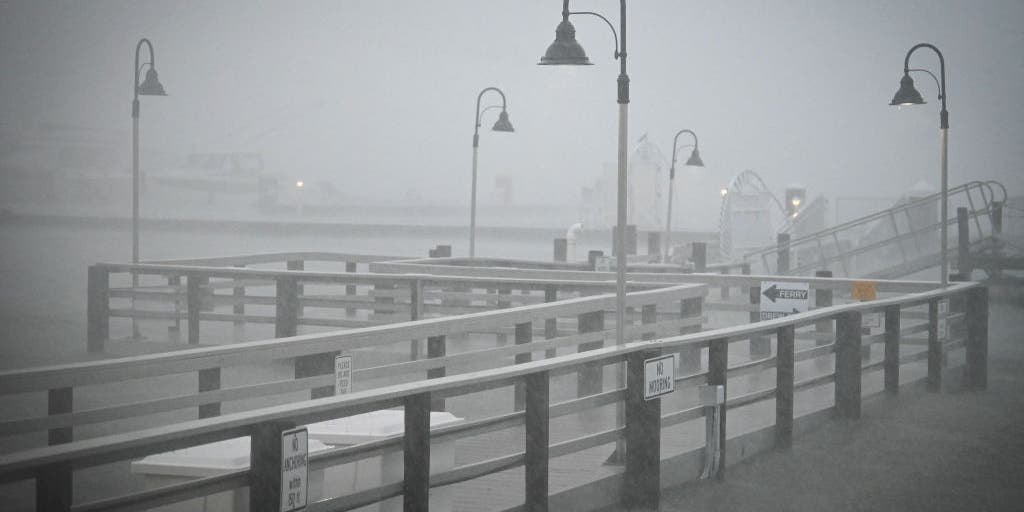 Hurricane Idalia Storm Surge In Clearwater Beach Florida Latest