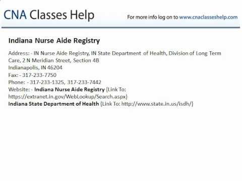 Illinois Nurse Aide Registry Youtube