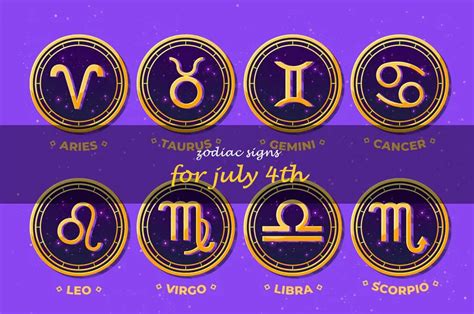 July 4Th Zodiac