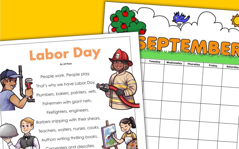 Labor Day Facts Worksheets Historic Information For Kids