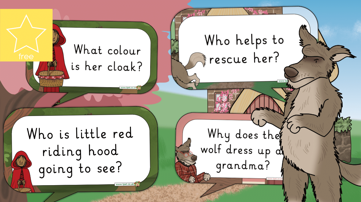 Little Red Riding Hood: Improve Reading Skills