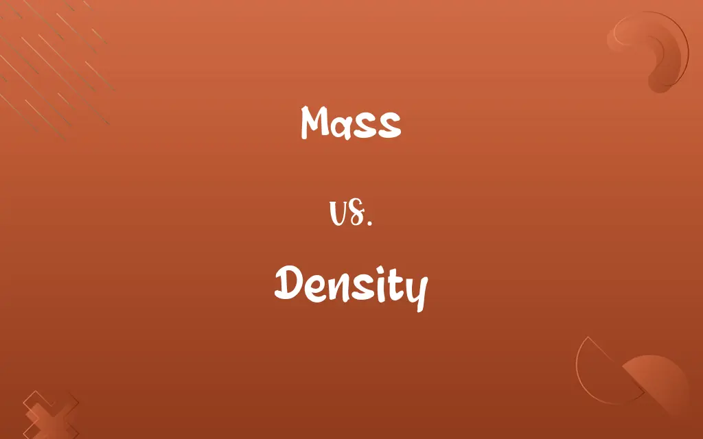 Mass Vs Density Know The Difference