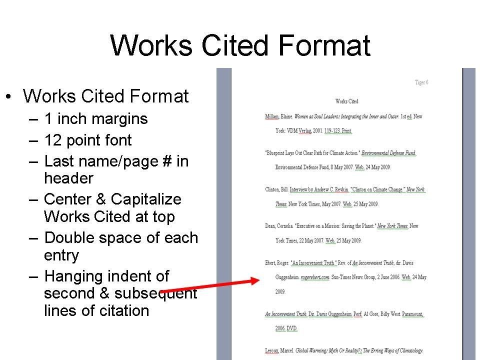 Mla Works Cited Page Made Easy