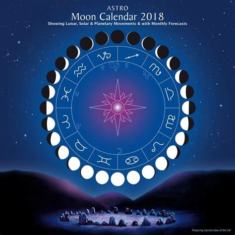 Moon Calendar And Zodiac Signs Month Calendar Printable