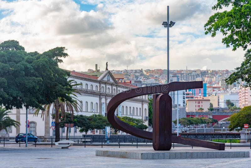 Museum Of Nature And Archaeology At Santa Cruz Tenerife Canary Islands Spain Editorial Stock