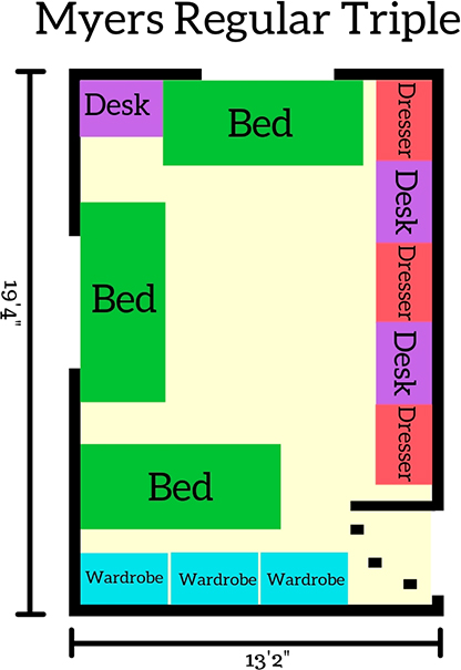 Myers Residence Hall Ashland