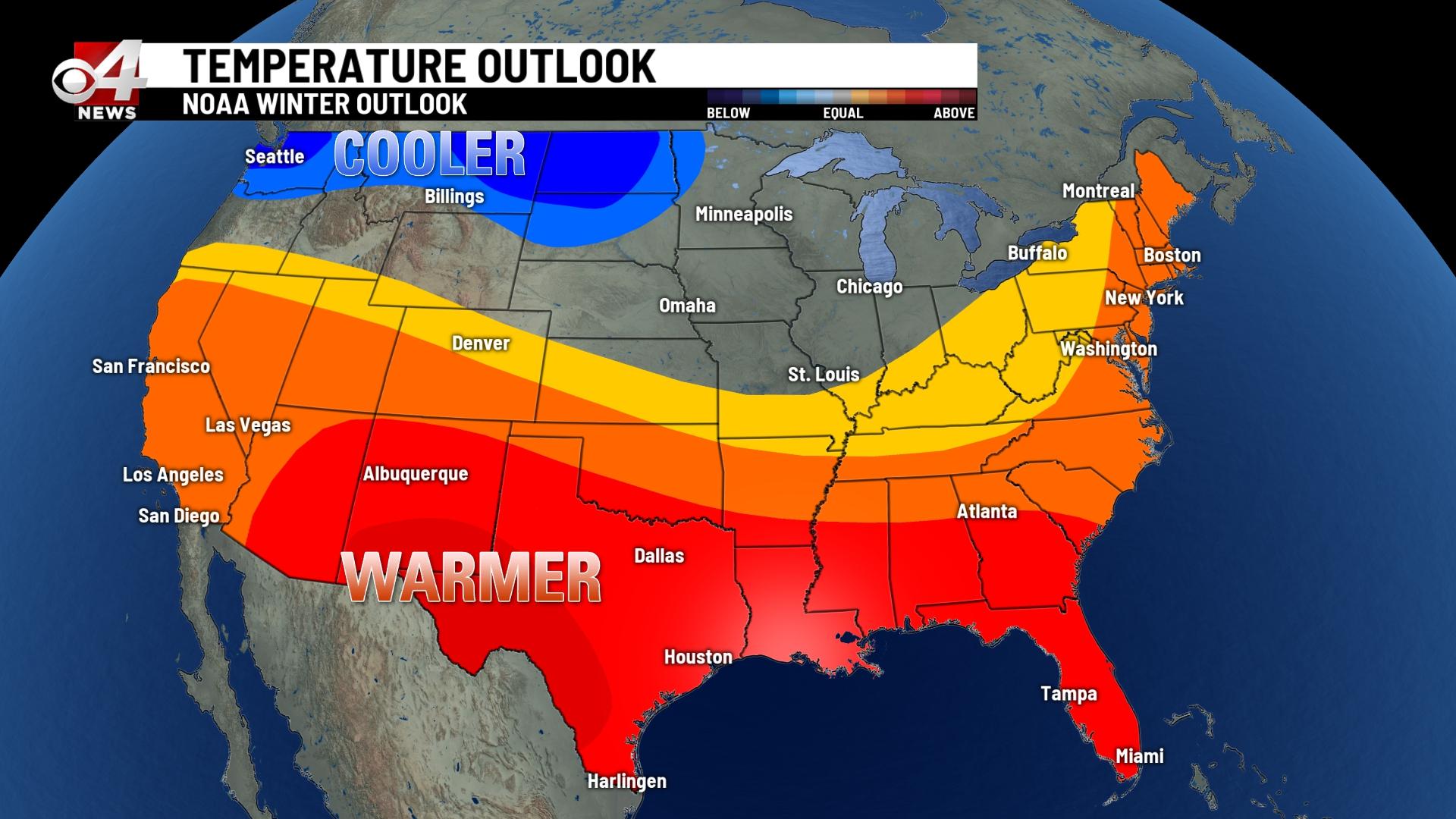 Noaa Winter Forecast 2024 2025 Usa Allx Luelle