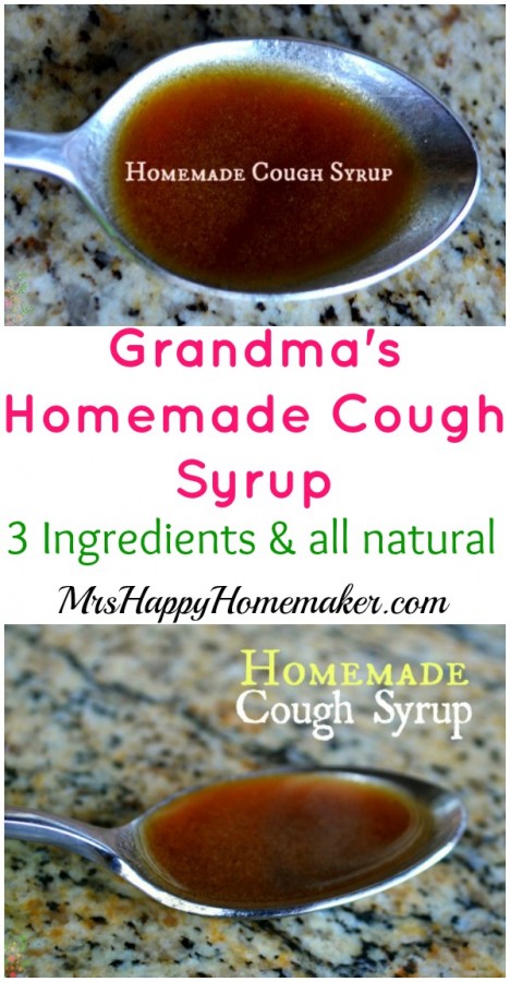 Old Time Cough Syrup Recipe