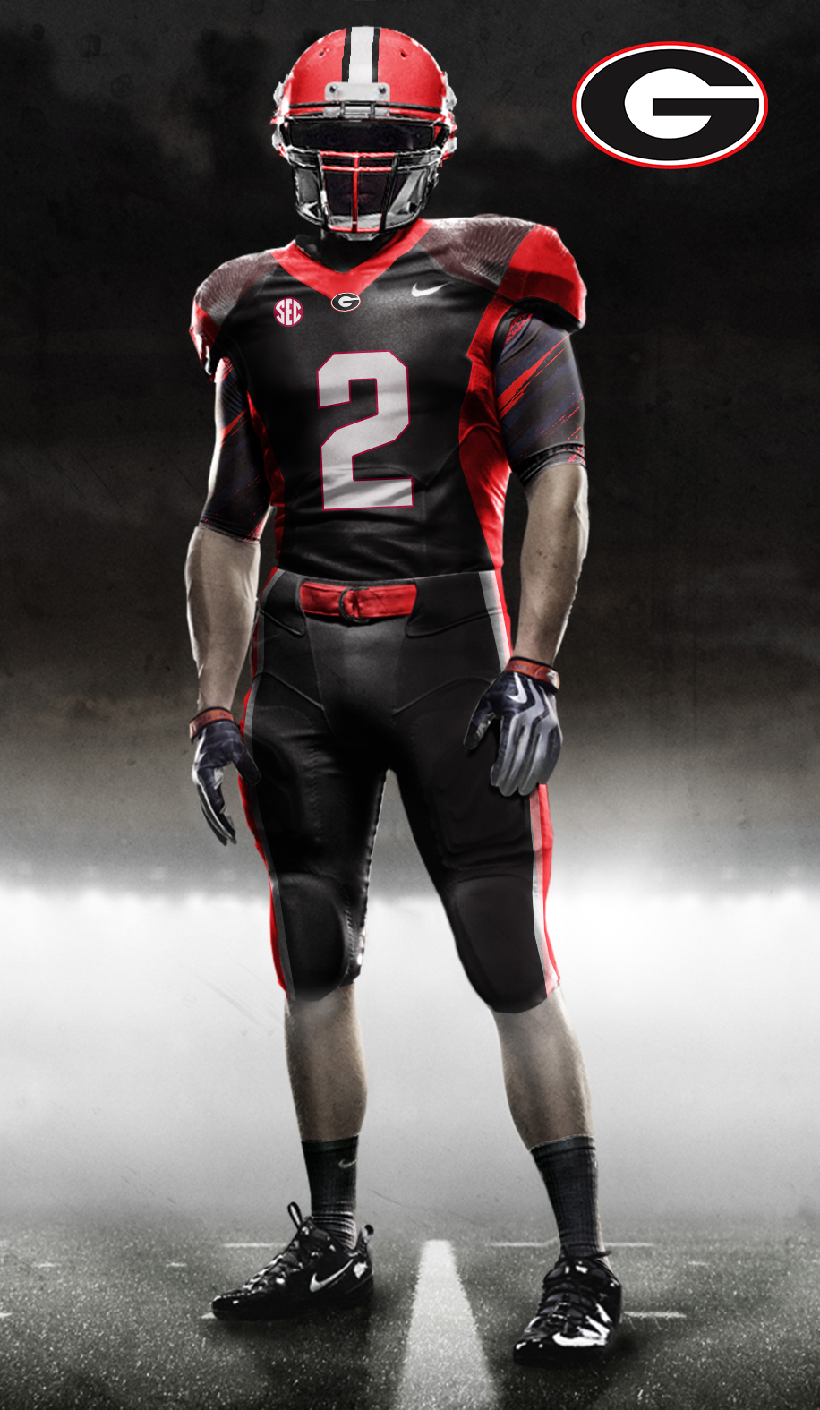 Original Uniform Concepts For The Georgia Bulldogs Georgia Bulldogs Football Georgia Bulldogs