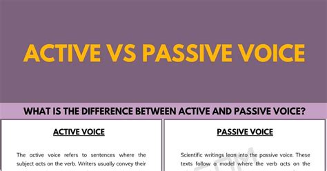 Passive Vs Active