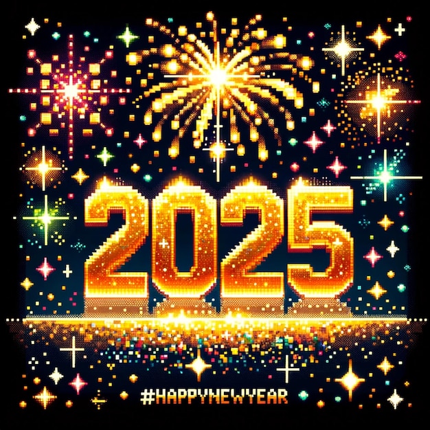 Premium Photo 2025 A Year Of New Beginnings Happy New Year